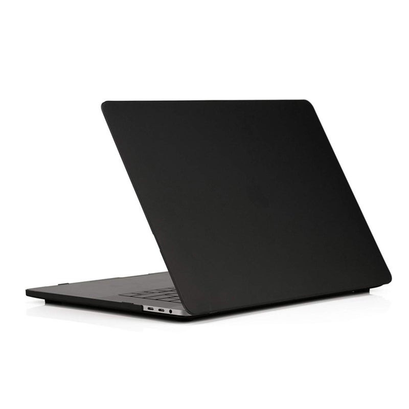 RUBAN Case Compatible with MacBook Pro 15 inch 2019 2018 2017 2016 Release A1990/A1707 with Touch Bar, Plastic Hard Shell Cover, Black - Image 1